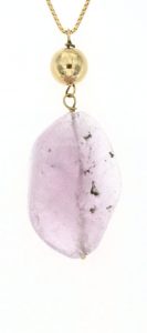 Collana realizzata con topazio rosa - Pure Gems