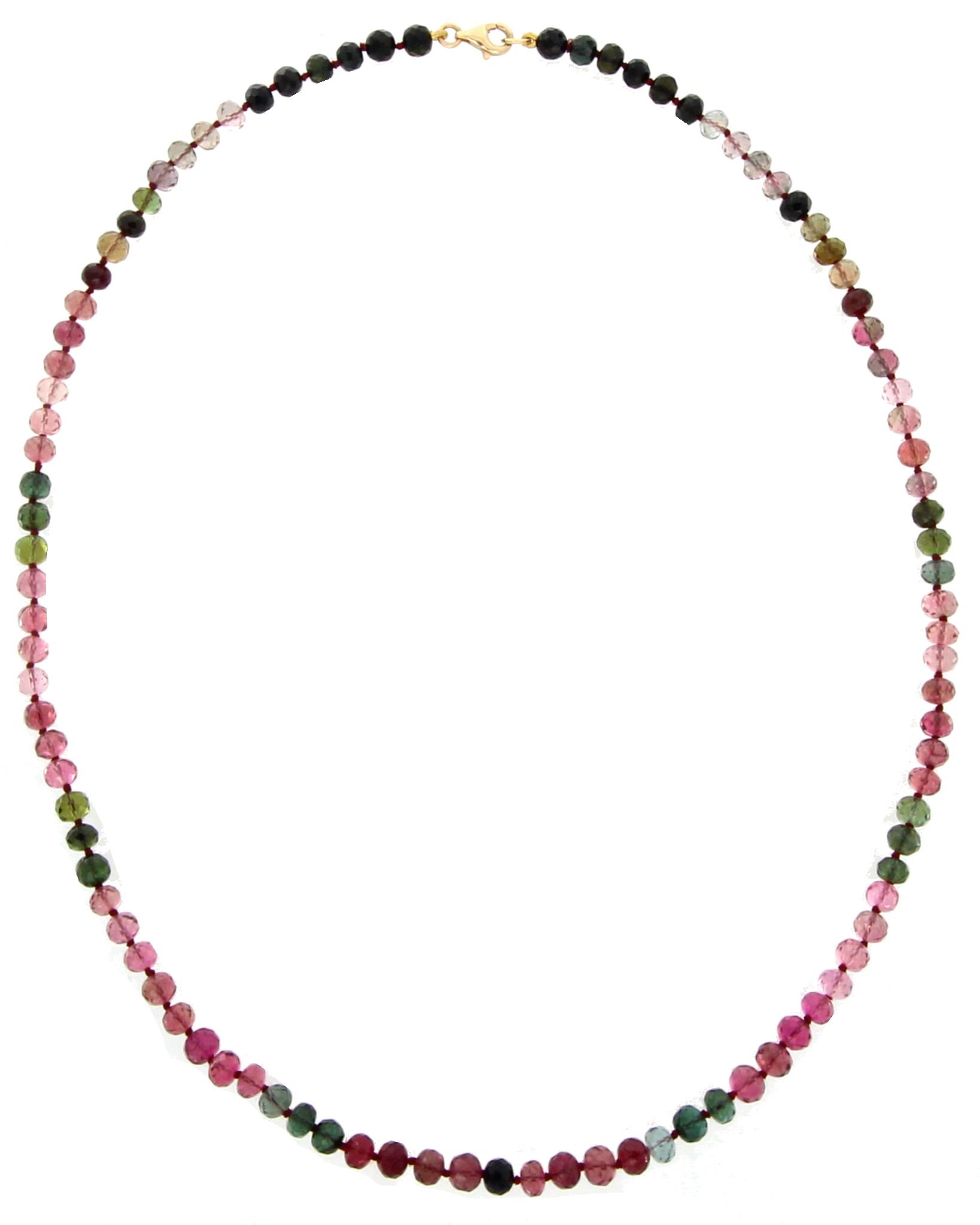 collana-corta-di-tormalina-con-fermaglio-in-oro-coos99s40863 Collana corta di tormalina con fermaglio in oro