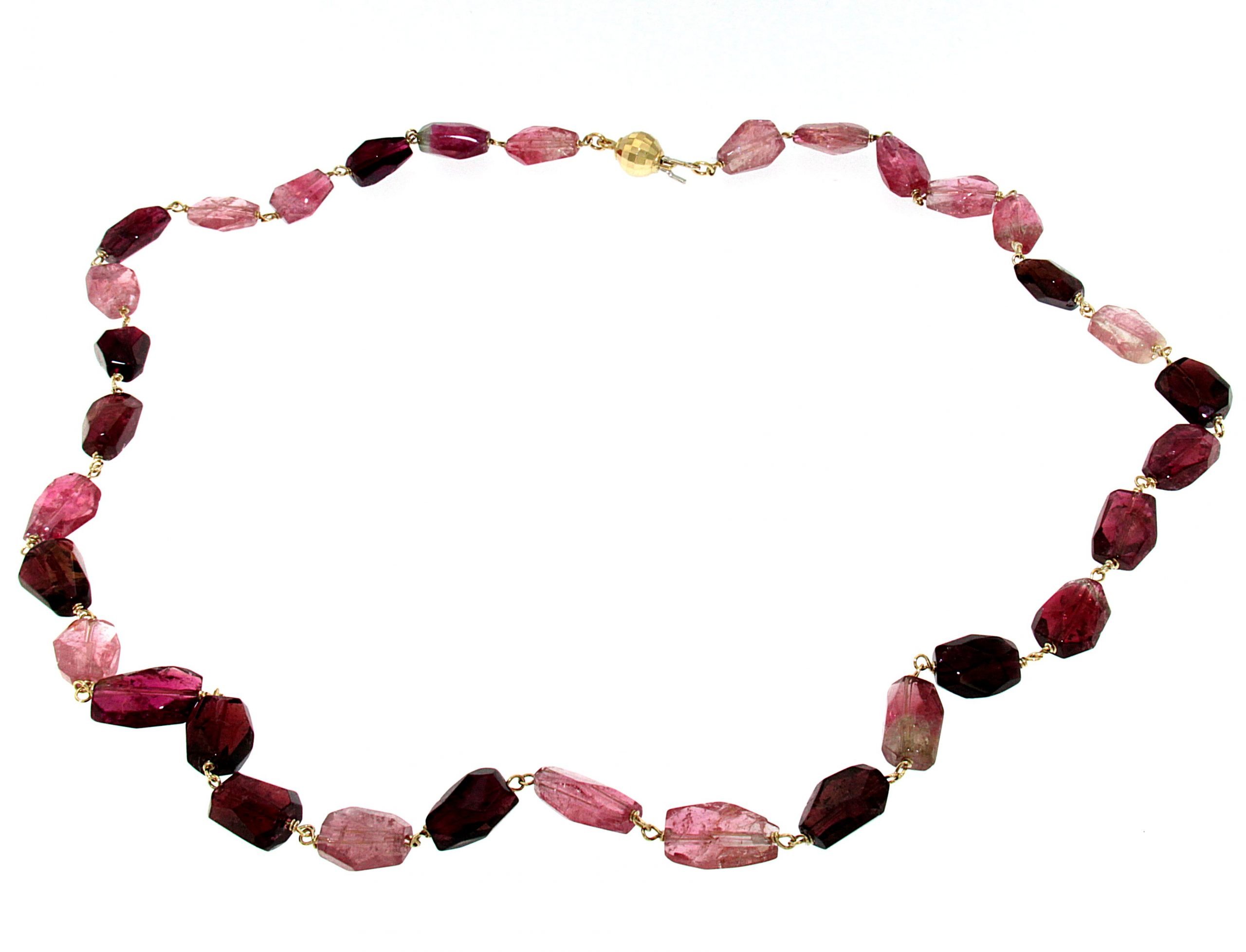 collana-in-tormalina-rosa-coos99s40276 Collana in tormalina rosa