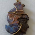 ciondolo antico guerriero opale