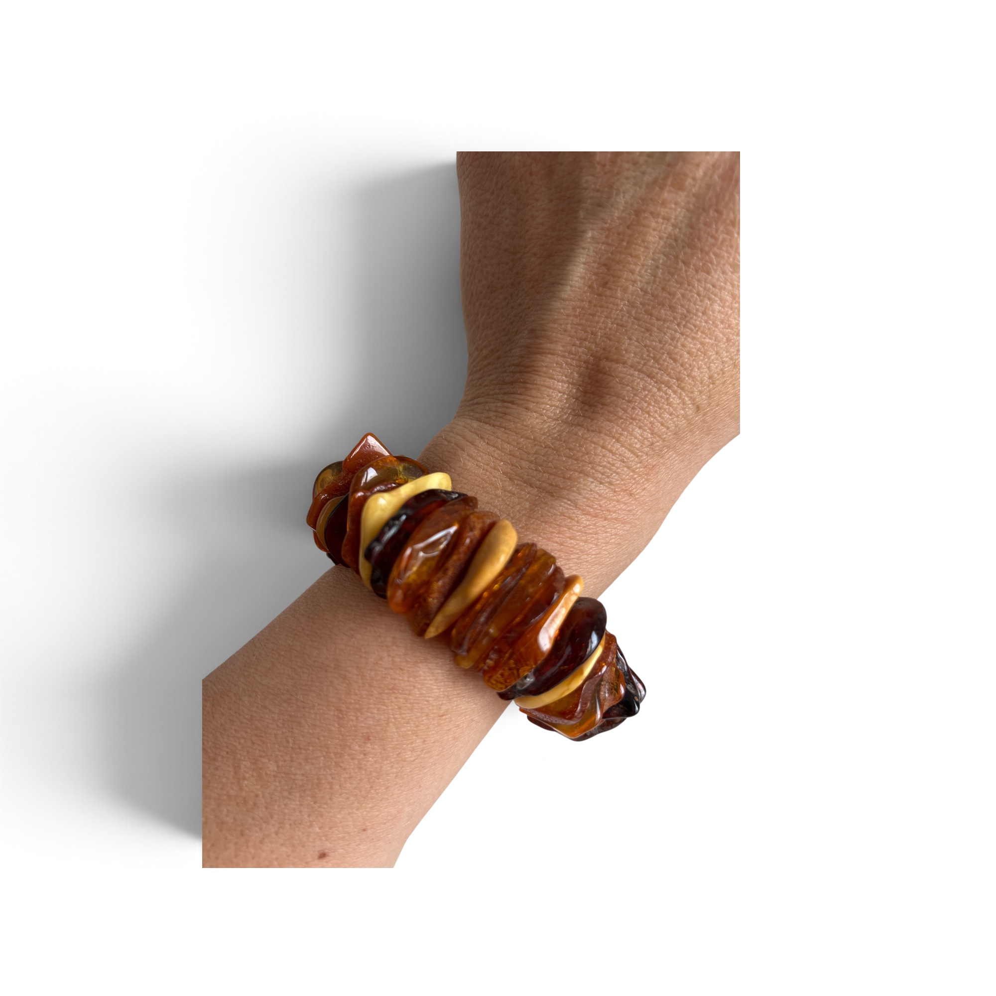 Bracciale in Ambra naturale del Mar Baltico